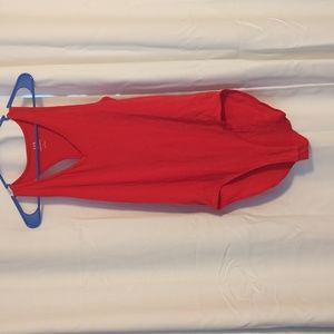 Red bodysuit